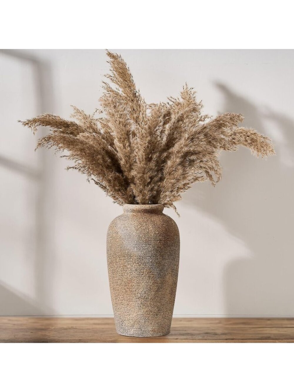 11 inch Ceramic Vaseking Large Rustic Vase Farmhouse Living Room Home Decor